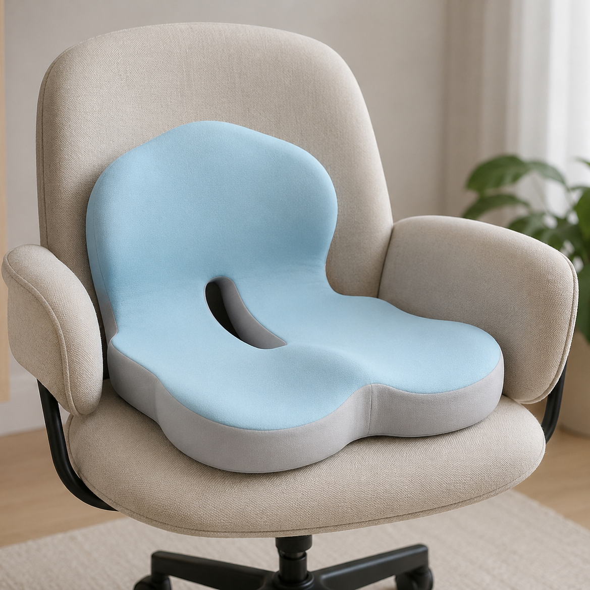 VITALDREAM – Oreiller en mousse à mémoire de forme pour une position de sommeil saine et un confort optimal