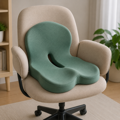 VITALDREAM – Oreiller en mousse à mémoire de forme pour une position de sommeil saine et un confort optimal