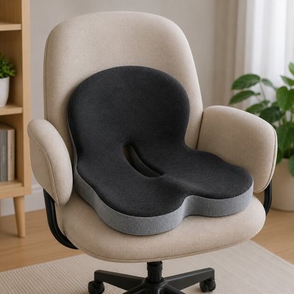 VITALDREAM – Oreiller en mousse à mémoire de forme pour une position de sommeil saine et un confort optimal