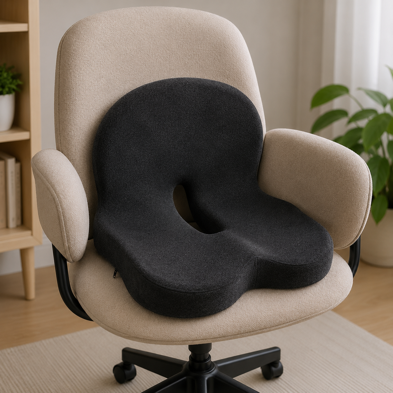 VITALDREAM – Oreiller en mousse à mémoire de forme pour une position de sommeil saine et un confort optimal