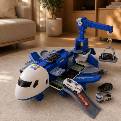 AIRTREX – Adventure Airplane Playset for Exciting Missions & Creative Fun