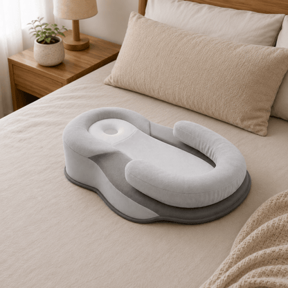LITTLEHAVEN – Cuscino ergonomico per neonati per un supporto delicato e un sonno tranquillo