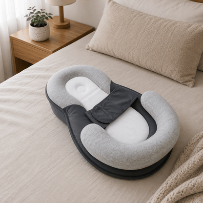 LITTLEHAVEN – Cuscino ergonomico per neonati per un supporto delicato e un sonno tranquillo