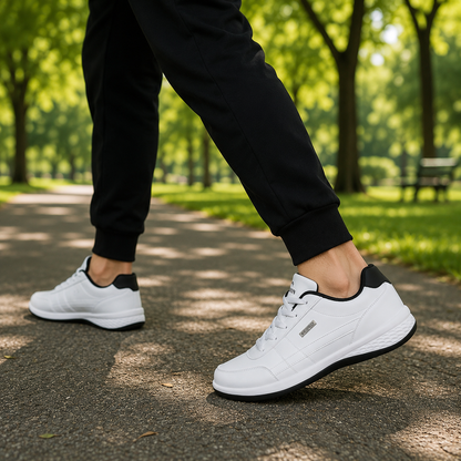 ORTHOVANCE – Orthopedic Leather Sneakers for Men with Excellent Comfort & Support