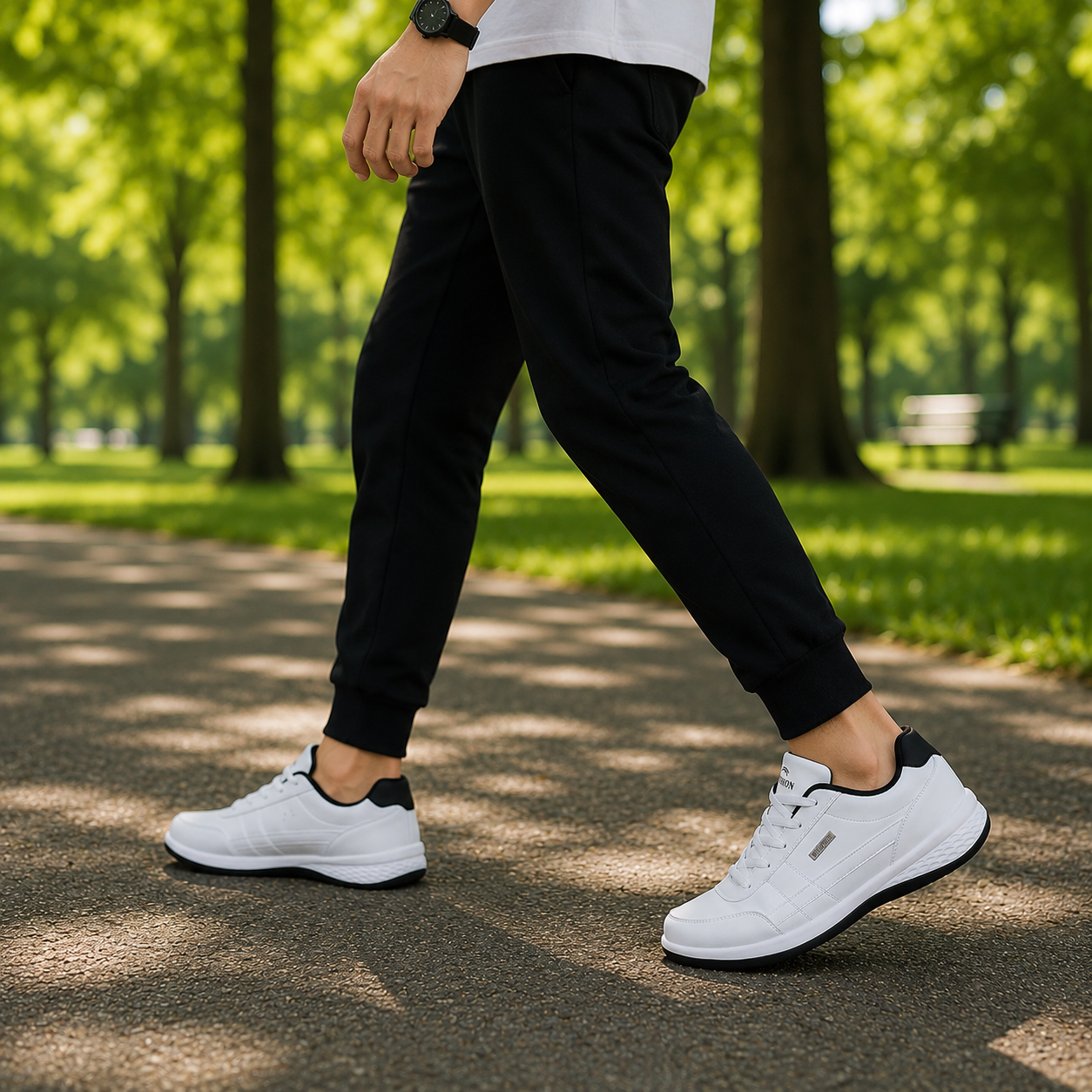 ORTHOVANCE – Orthopedic Leather Sneakers for Men with Excellent Comfort & Support