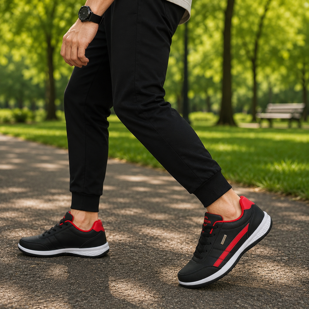 ORTHOVANCE – Orthopedic Leather Sneakers for Men with Excellent Comfort & Support