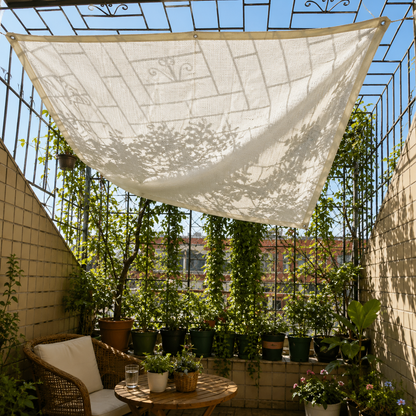 TERRACOVER – Schattierungsnetz für Terrasse, Balkon und Hof