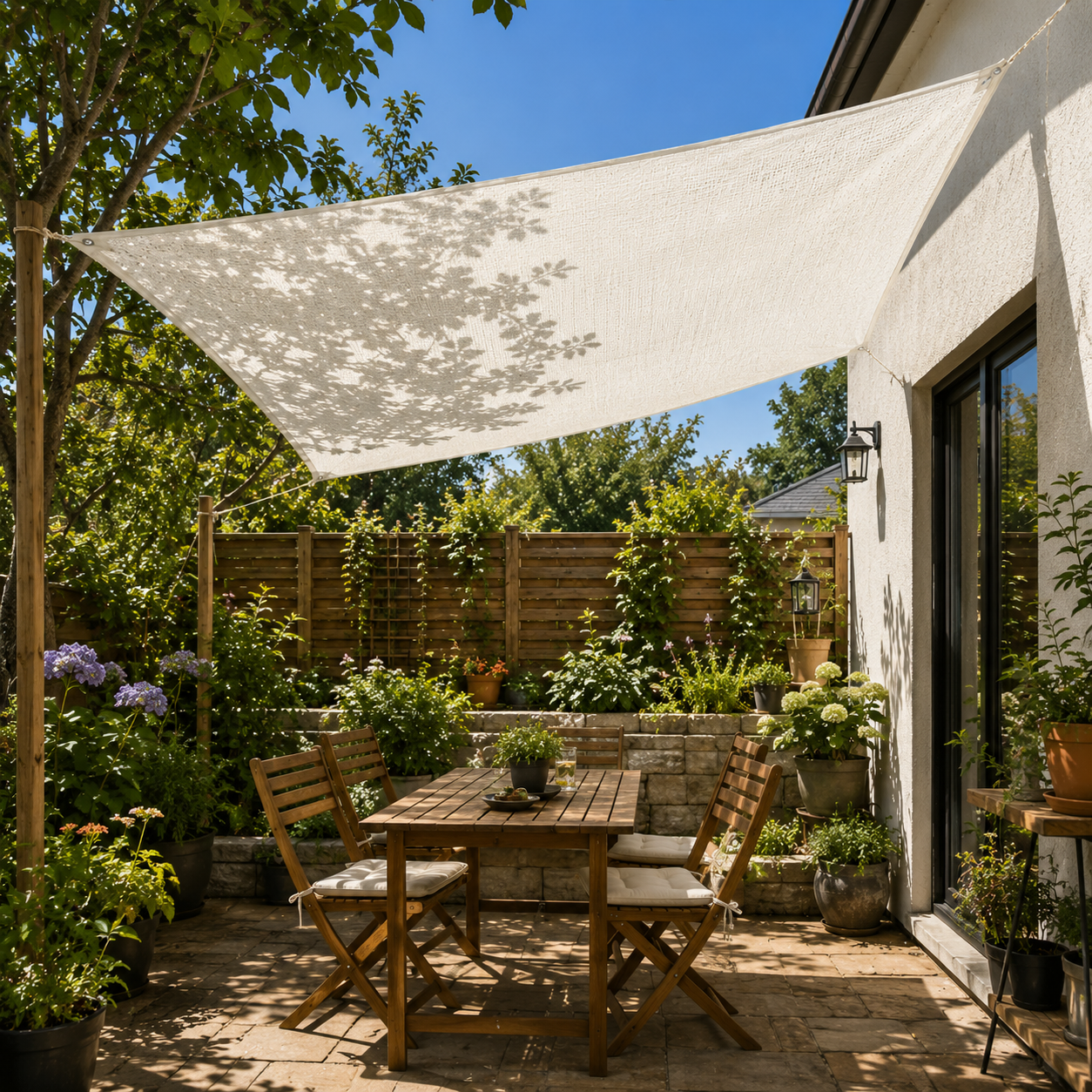 TERRACOVER – Schattierungsnetz für Terrasse, Balkon und Hof