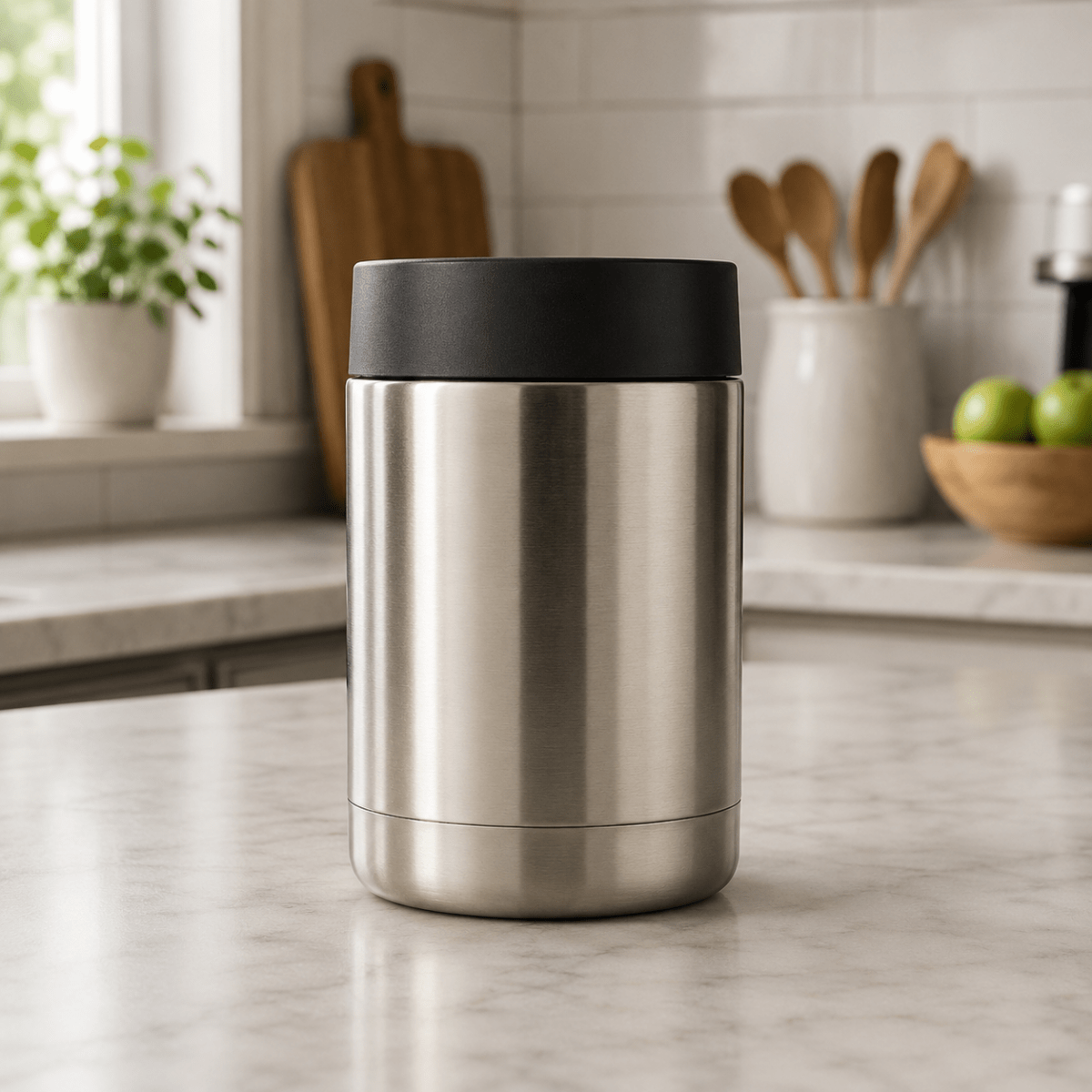 ICEKEEP – Stainless steel can holder for perfect drink cooling on the go