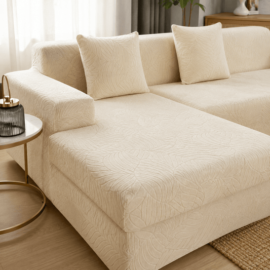 SOFALOCK – Housse de canapé en polyester parfaitement ajustée pour canapés en L