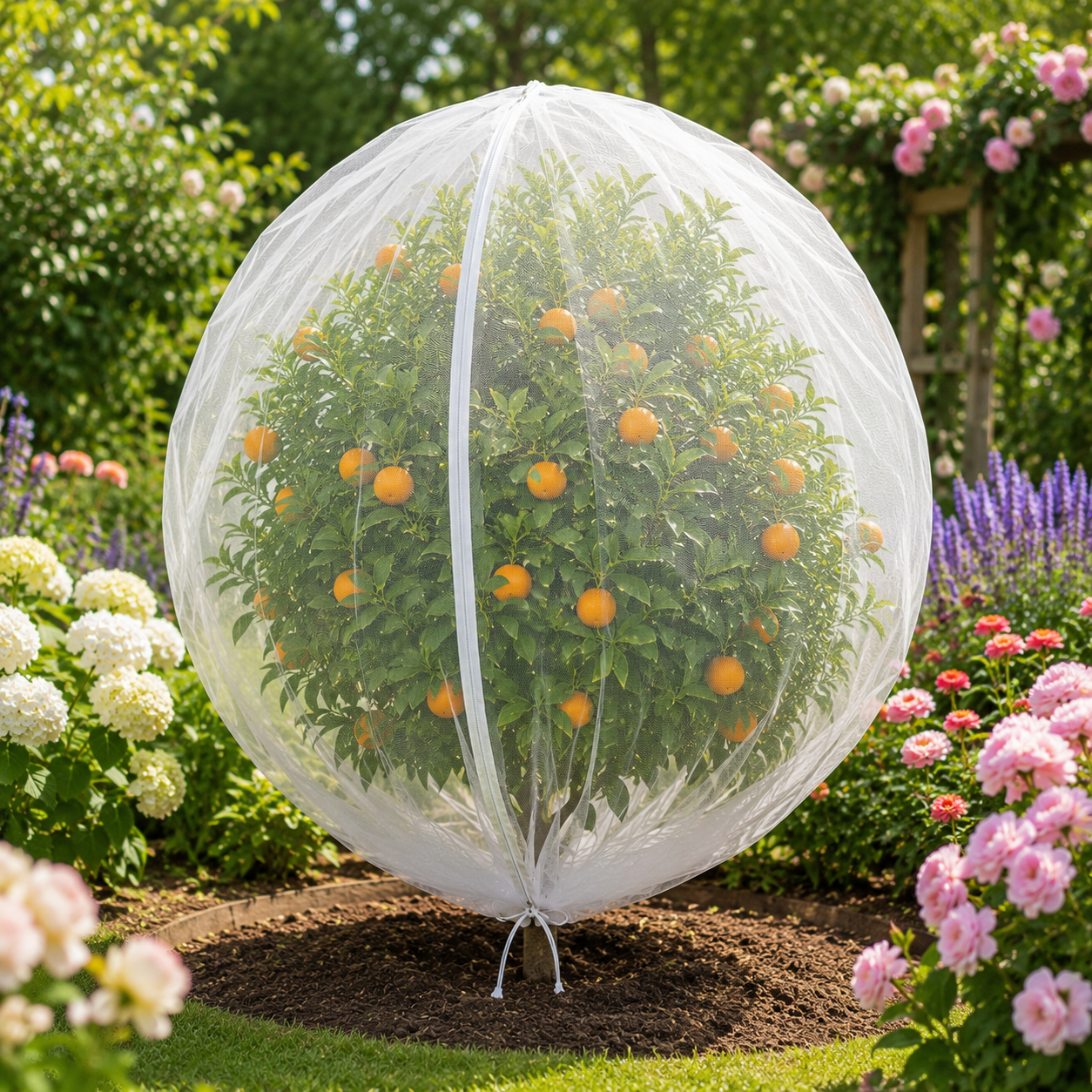 FRUITVEIL – Sac de protection à glissière pour arbres fruitiers
