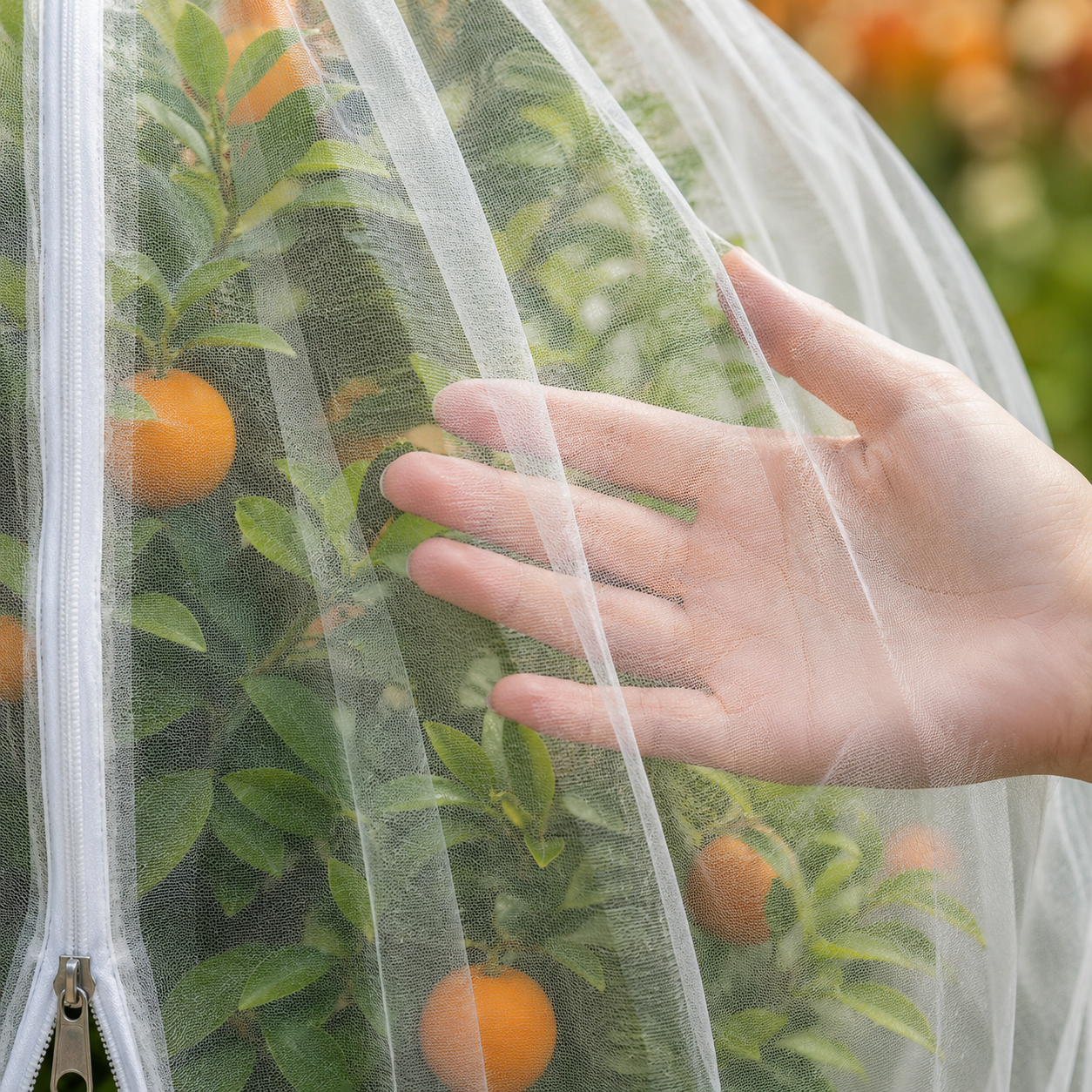 FRUITVEIL – Sac de protection à glissière pour arbres fruitiers