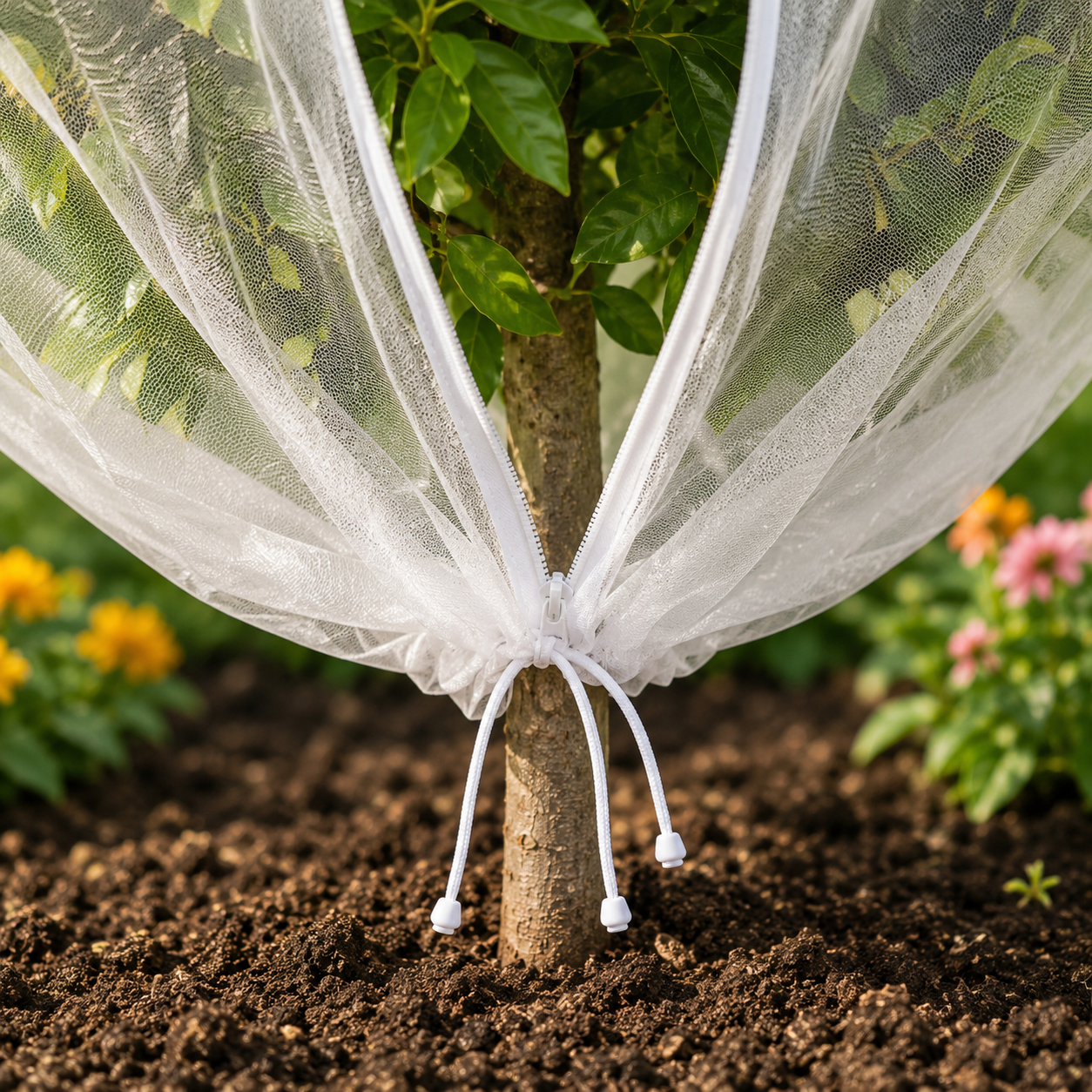 FRUITVEIL – Sac de protection à glissière pour arbres fruitiers