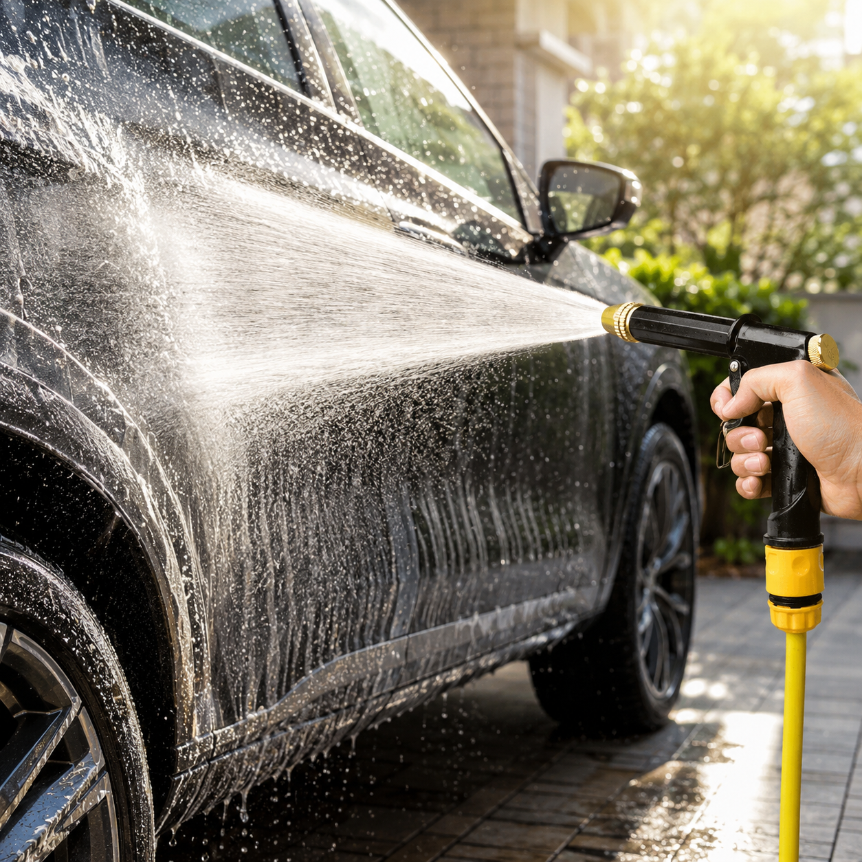 JETCLEAN – Hochdruck-Wasserblaster für Garten und Fahrzeugreinigung