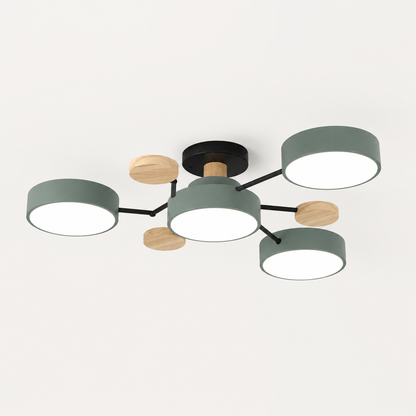 CEILUX – Modern round LED ceiling light with sleek minimalist design
