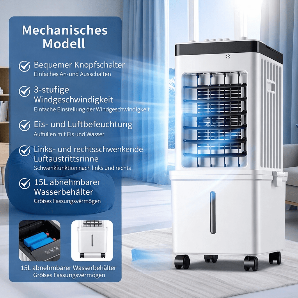 ARCTIFY – Kompakte 3-in-1 Kühlung ohne Abluftschlauch für maximalen Komfort