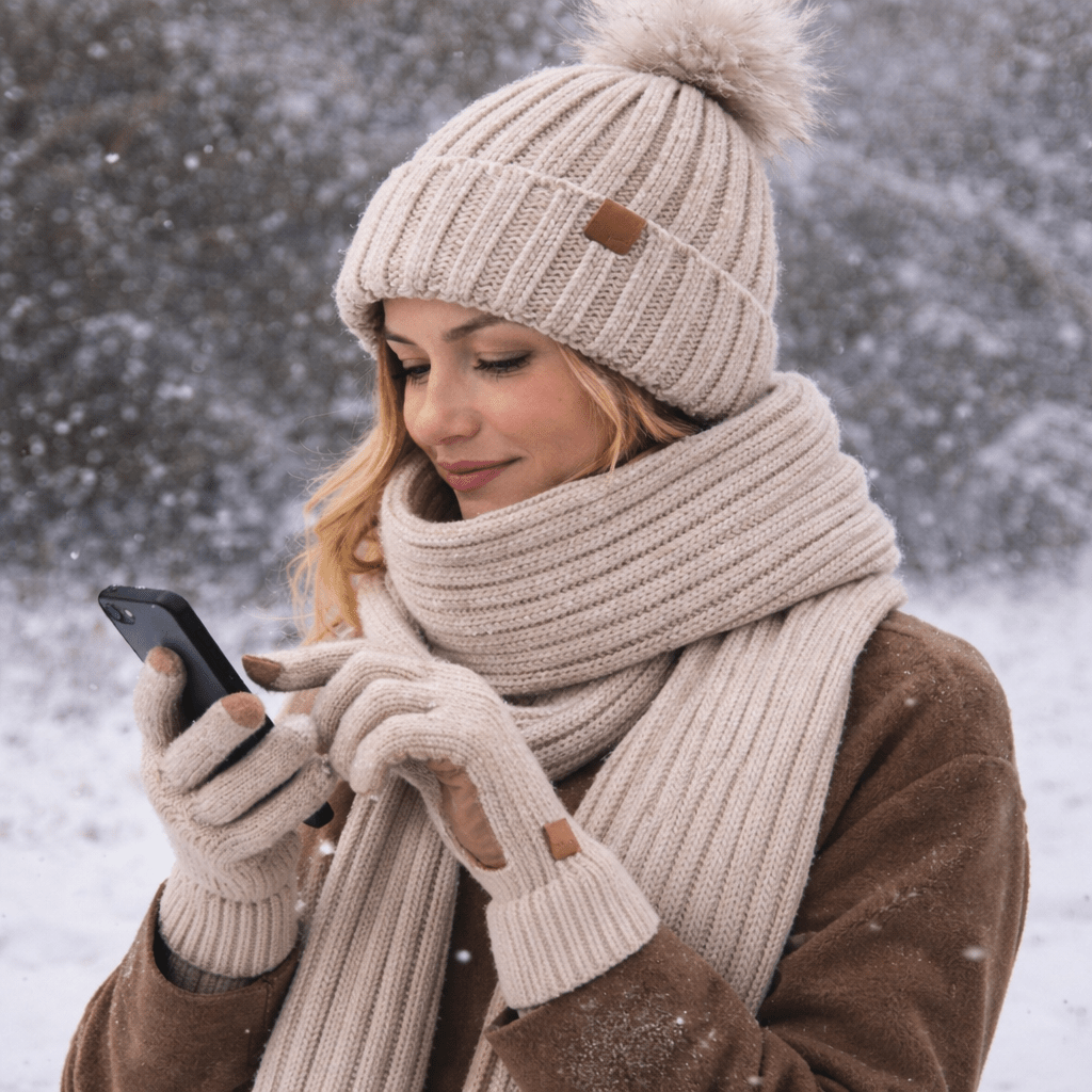 MODUNET – Elegante set invernale 3-in-1 per giornate fredde