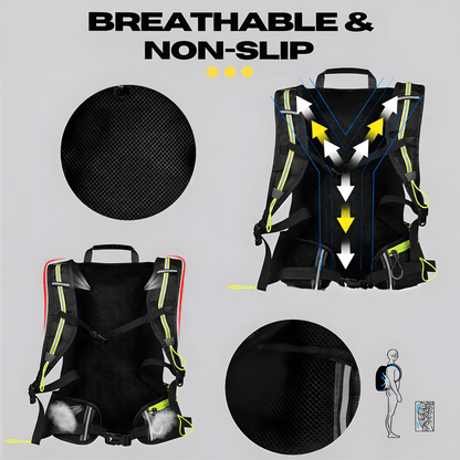 HYDRORIDE PACK - Sac d'hydratation multifonctionnel de 10 L pour les aventures en plein air