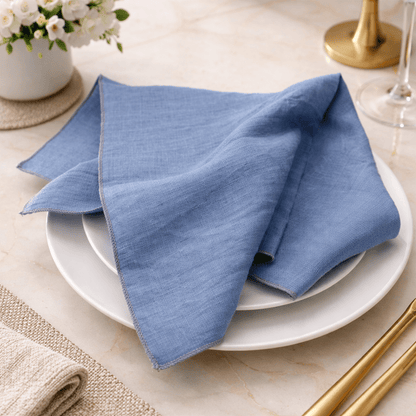 REFINELINEN – Serviettes en lin élégantes pour un dîner intemporel