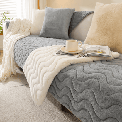 SOFASAFE - Housse de canapé en polyester imperméable pour protection et confort dans le salon