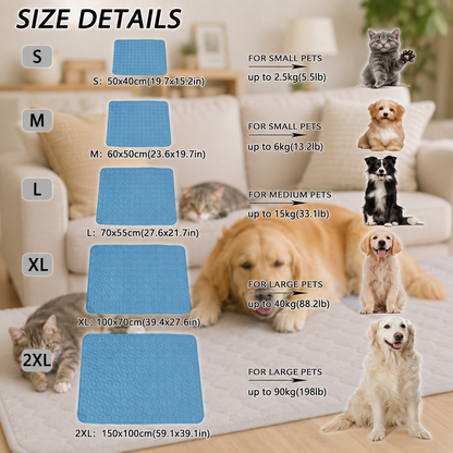 CHILLTAIL – Letto rinfrescante extra grande per cani e gatti