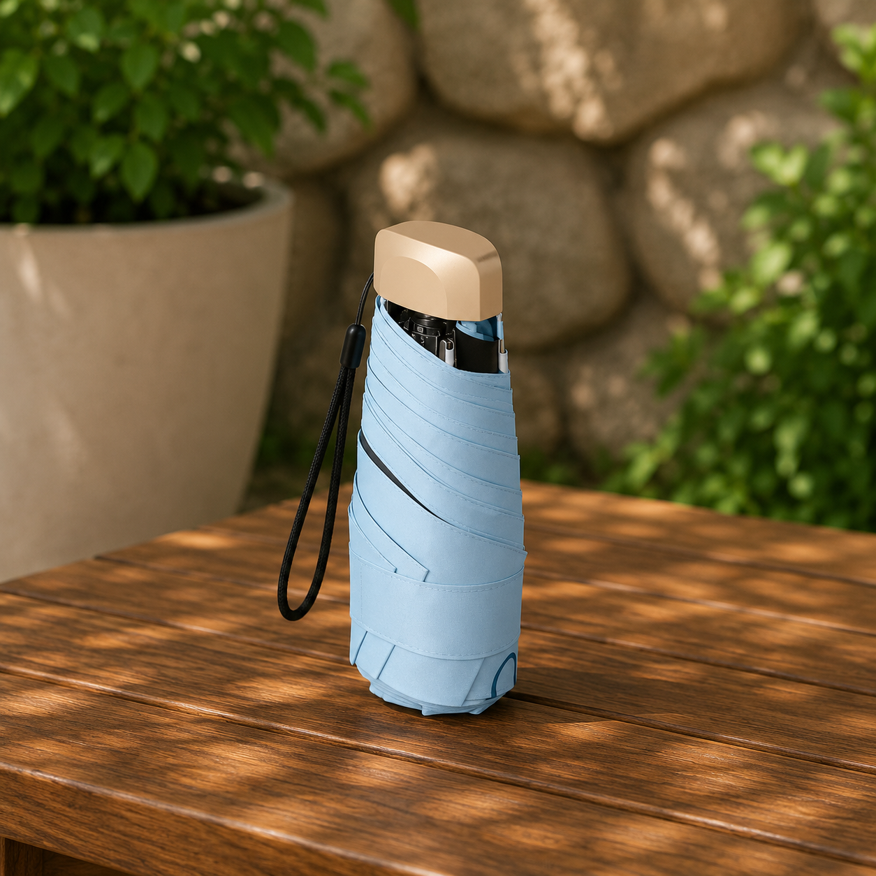 MICROSHADE – Ultra-light Mini Umbrella with Sun and Rain Protection