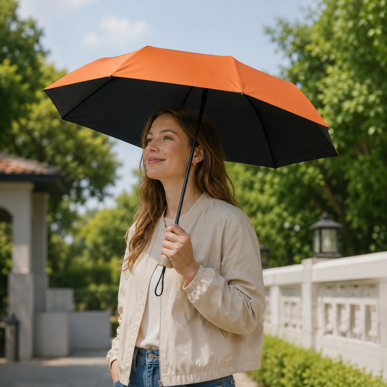 MICROSHADE – Ultra-light Mini Umbrella with Sun and Rain Protection