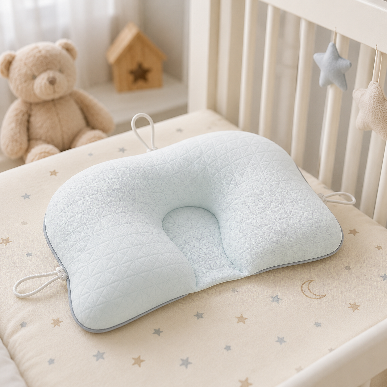 LULLABO – Ergonomisches Babykissen für ausgewogenen Komfort & sanfte Lagerung