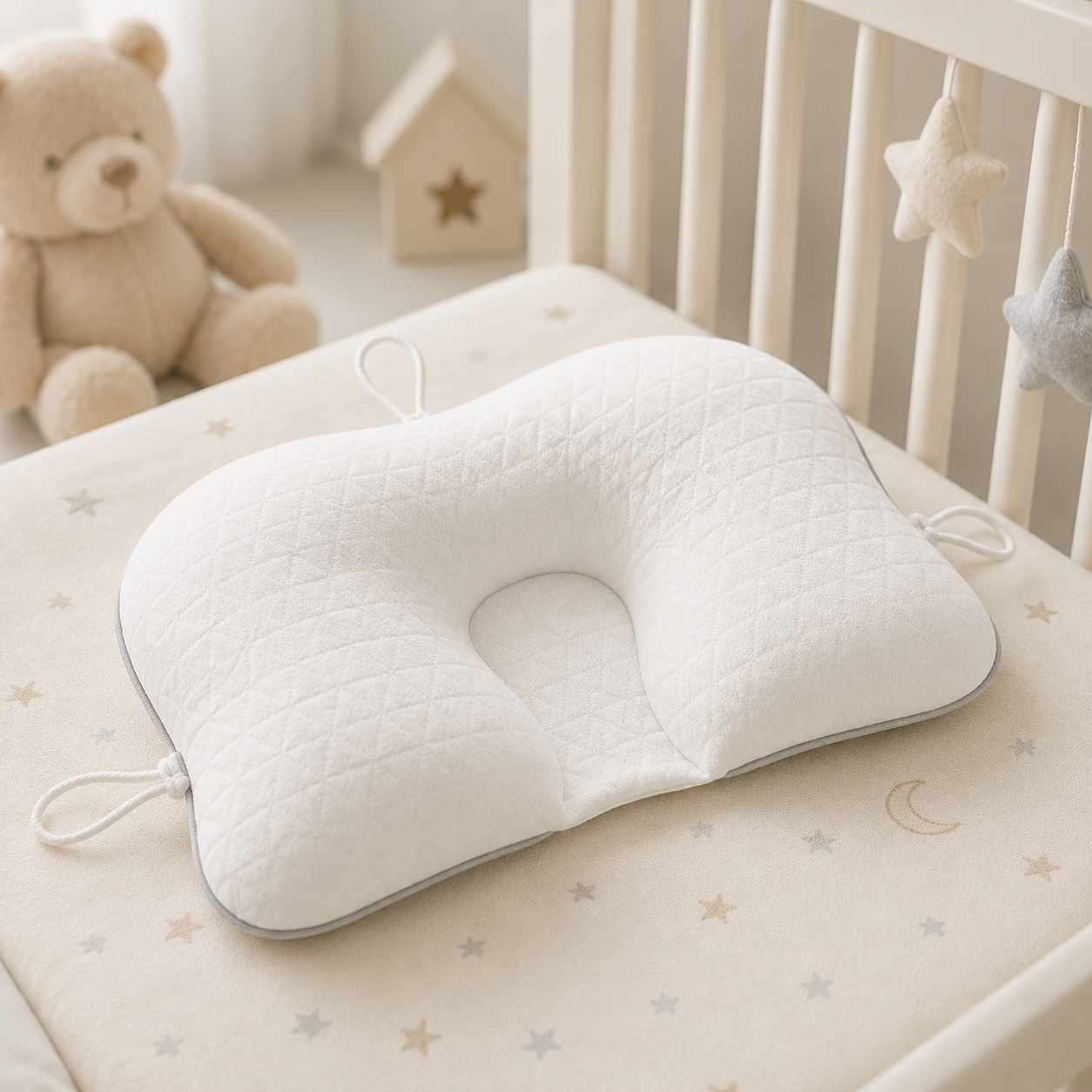 LULLABO – Ergonomisches Babykissen für ausgewogenen Komfort & sanfte Lagerung
