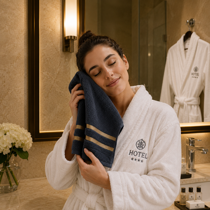 OPULENZA – Premium-Komforthandtuch für tägliches Abtrocknen & Entspannung
