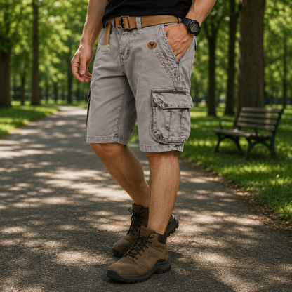 URBANLOAD – comodi pantaloncini cargo utility da uomo con ampio spazio di archiviazione