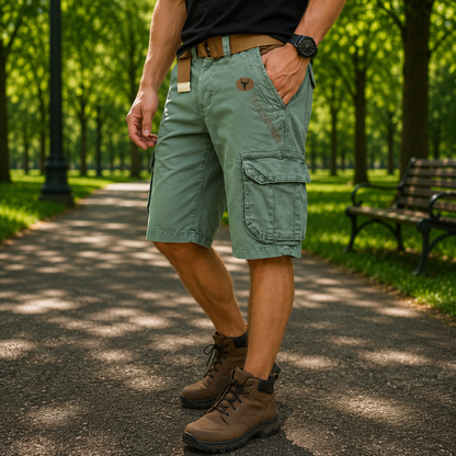 URBANLOAD – comodi pantaloncini cargo utility da uomo con ampio spazio di archiviazione