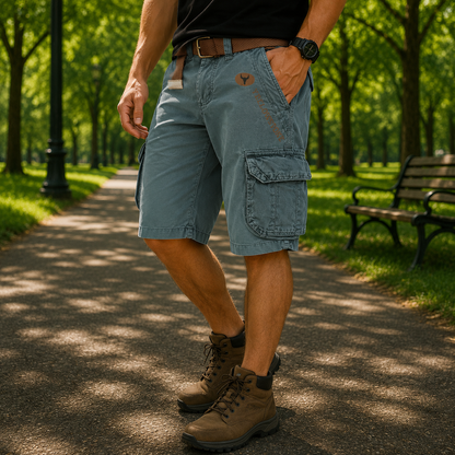 URBANLOAD – comodi pantaloncini cargo utility da uomo con ampio spazio di archiviazione