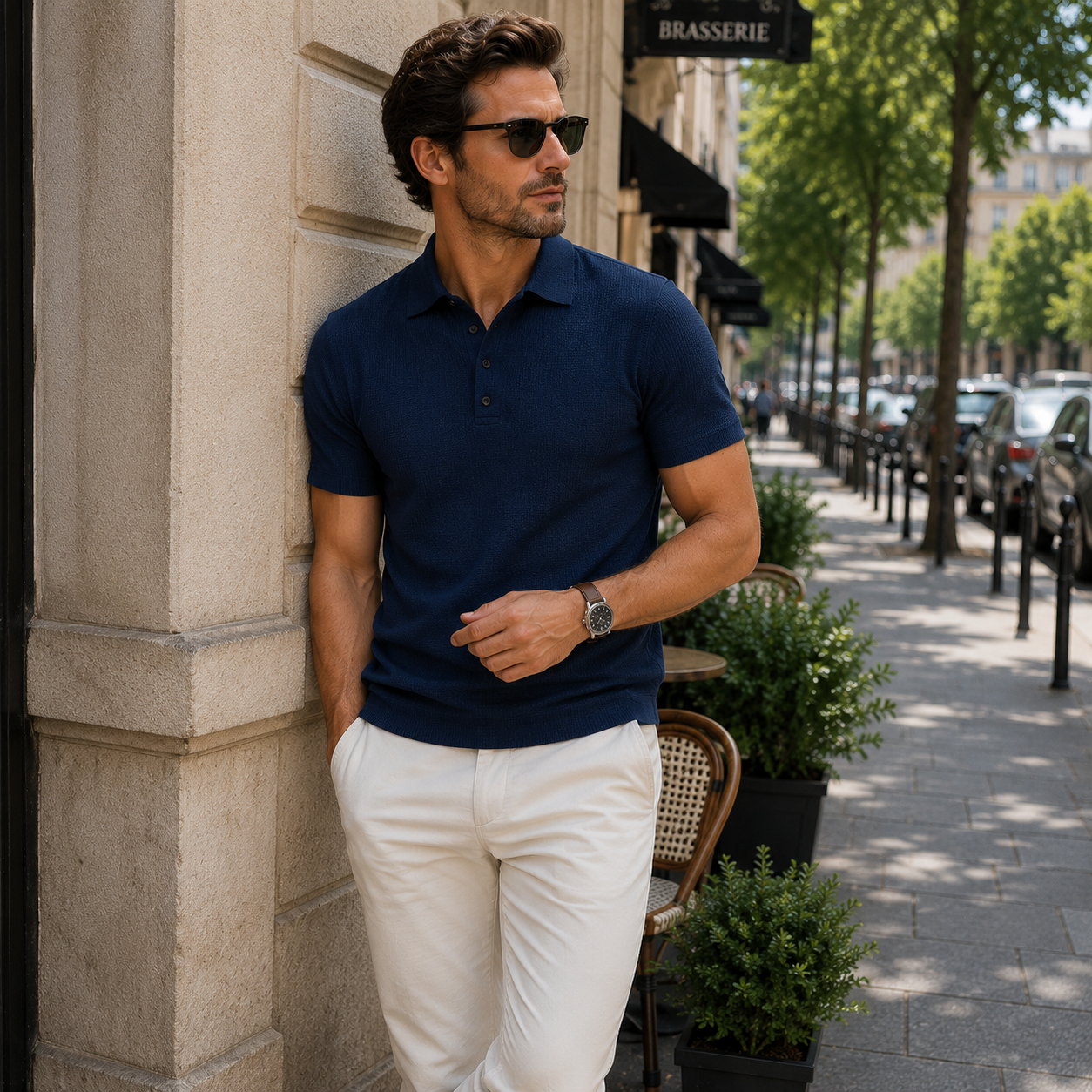 BREEZENOVA – Lightweight Polo Shirt for Effortless Style