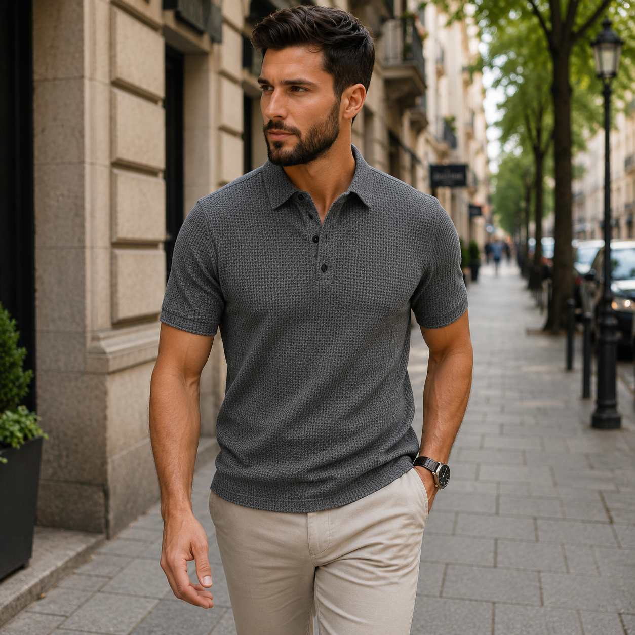 BREEZENOVA – Lightweight Polo Shirt for Effortless Style