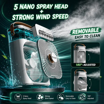FRESHBREEZE – Ventilatore con funzione di raffreddamento e umidificazione