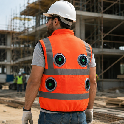 BREEZEFLOW – Kühlweste mit Lüftersystem für Angenehmen Arbeitskomfort