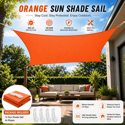 TERRASHADE – UV-Schutz Sonnensegel für Garten und Terrasse