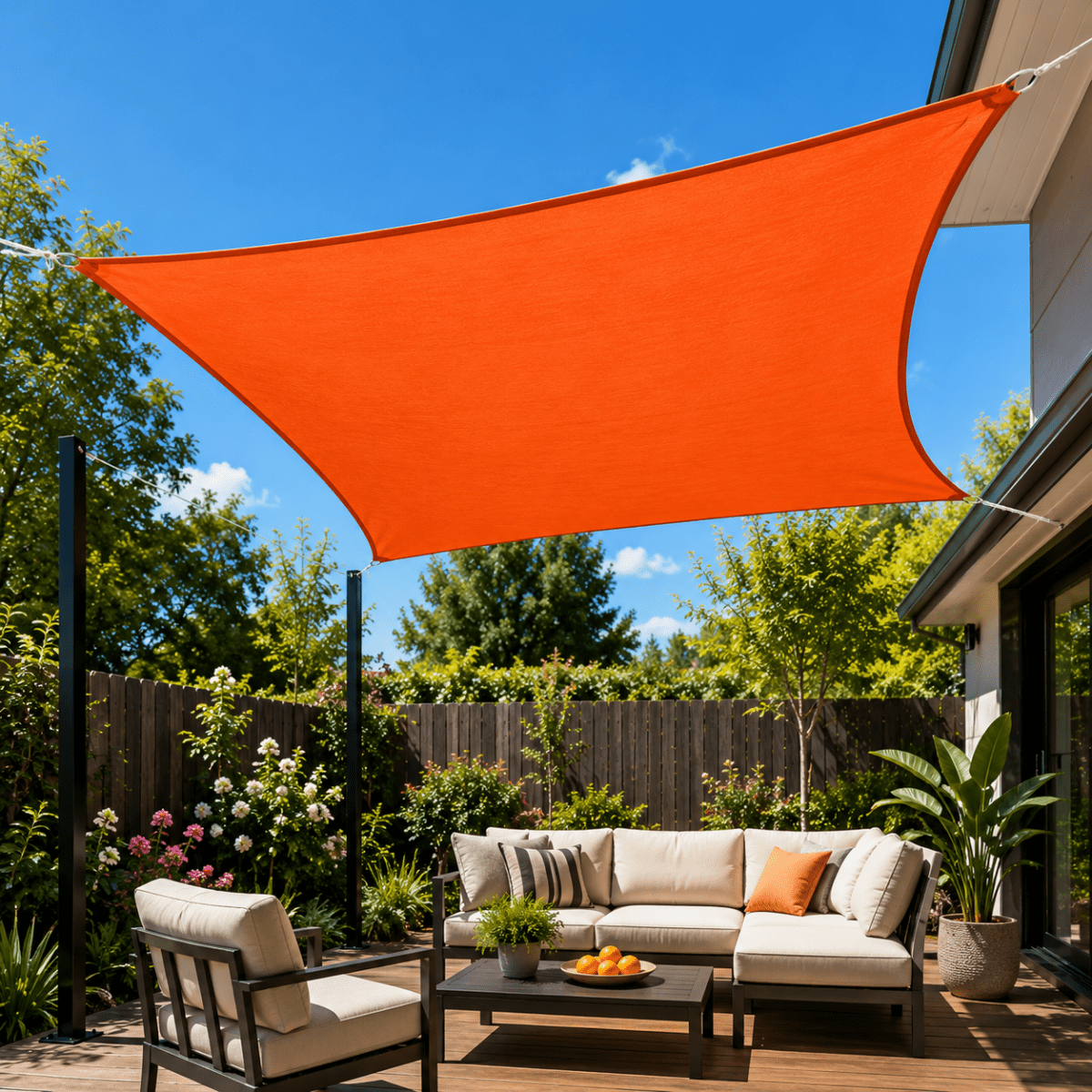 TERRASHADE – UV-Schutz Sonnensegel für Garten und Terrasse