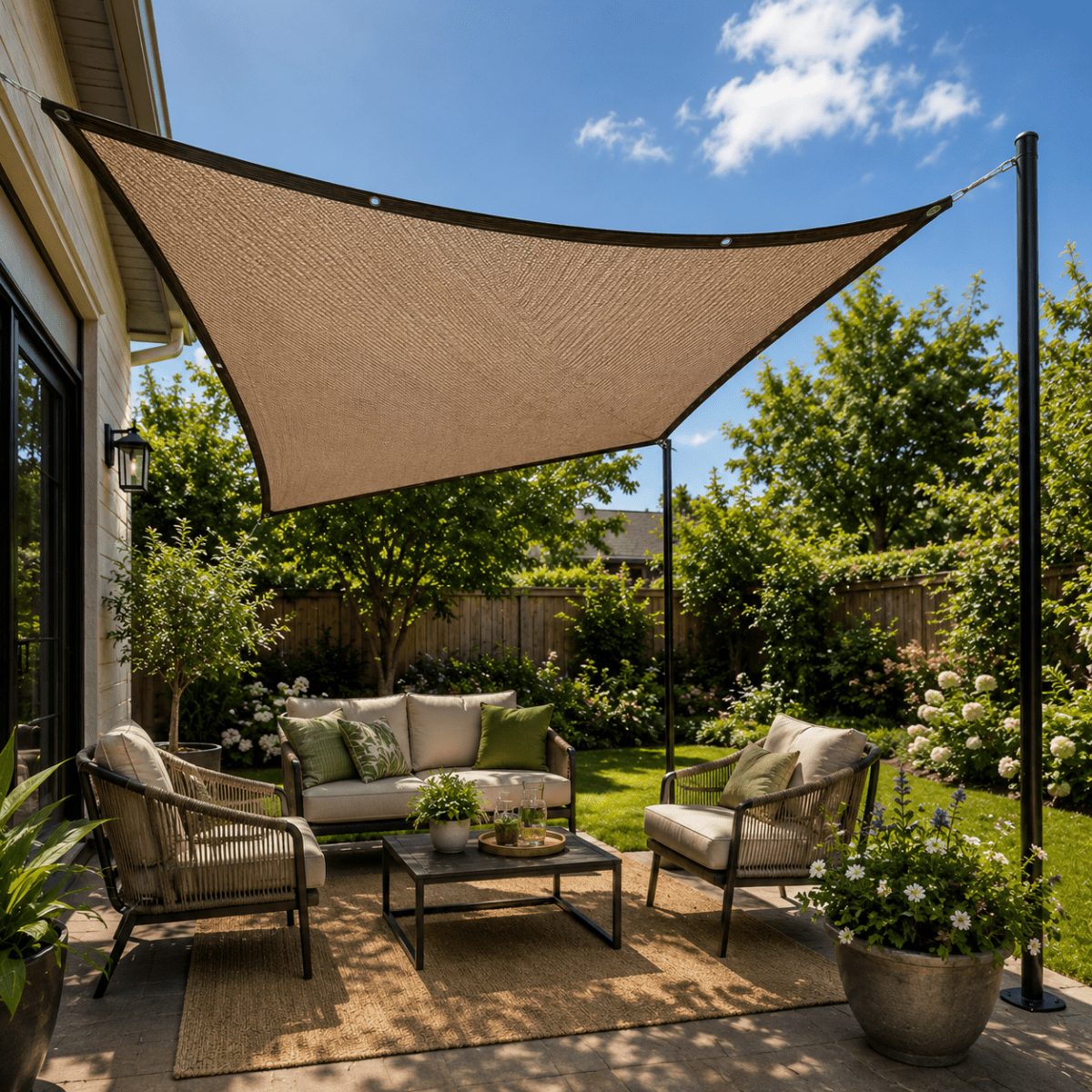 GROWHAVEN – Schattierlösung für Pflanzen und Outdoor-Komfort