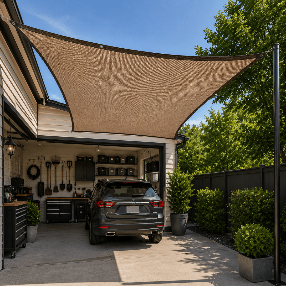 GROWHAVEN – Schattierlösung für Pflanzen und Outdoor-Komfort