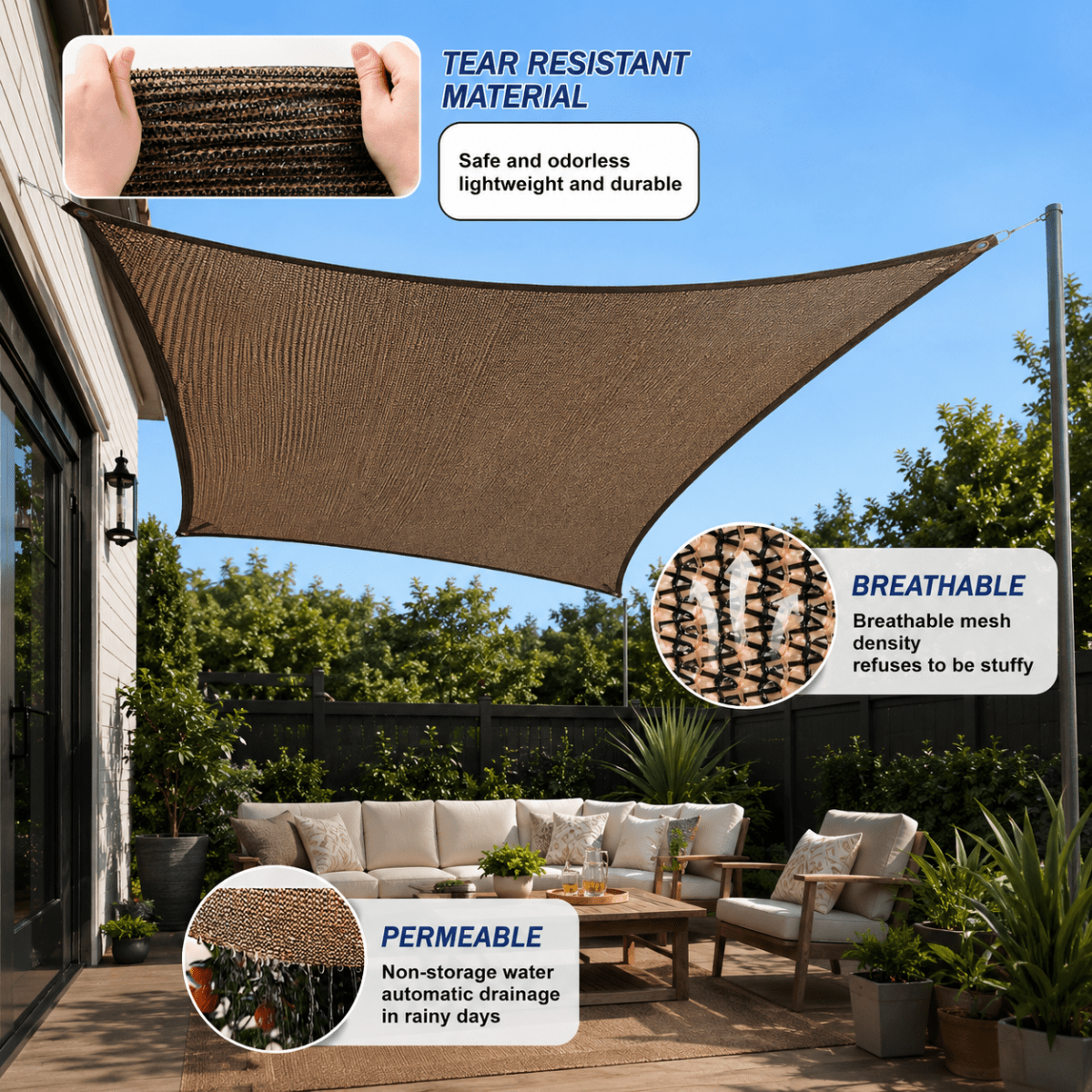 GROWHAVEN – Schattierlösung für Pflanzen und Outdoor-Komfort