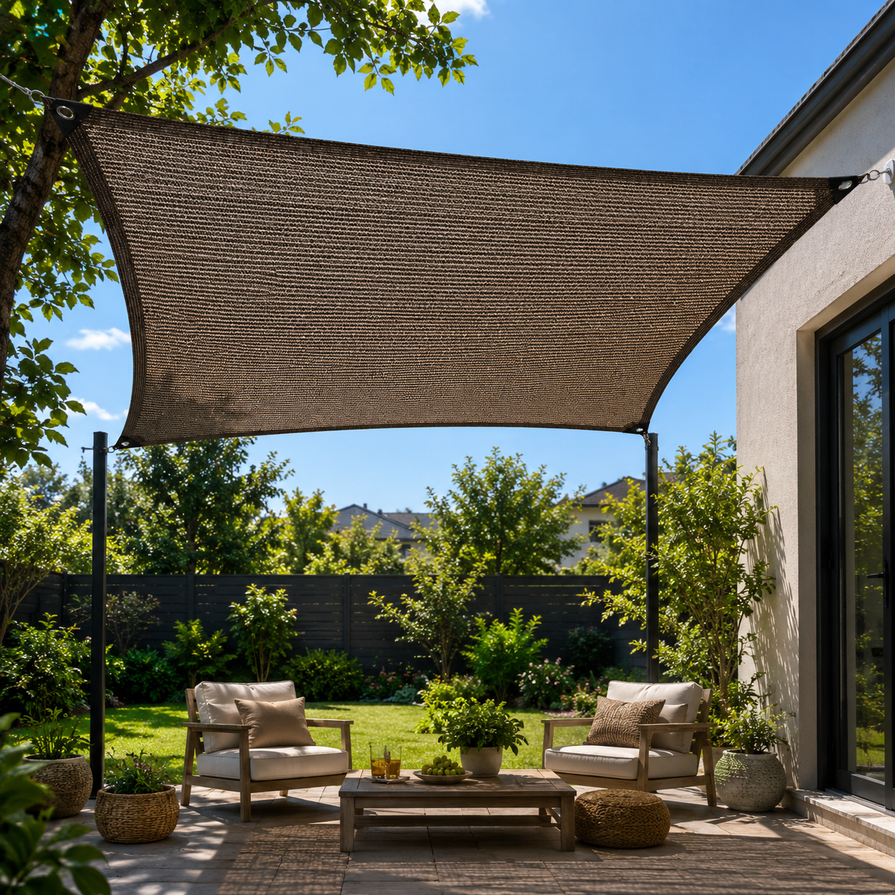 SHADEMASTER – UV-Schutz Netz für Effektive Beschattung