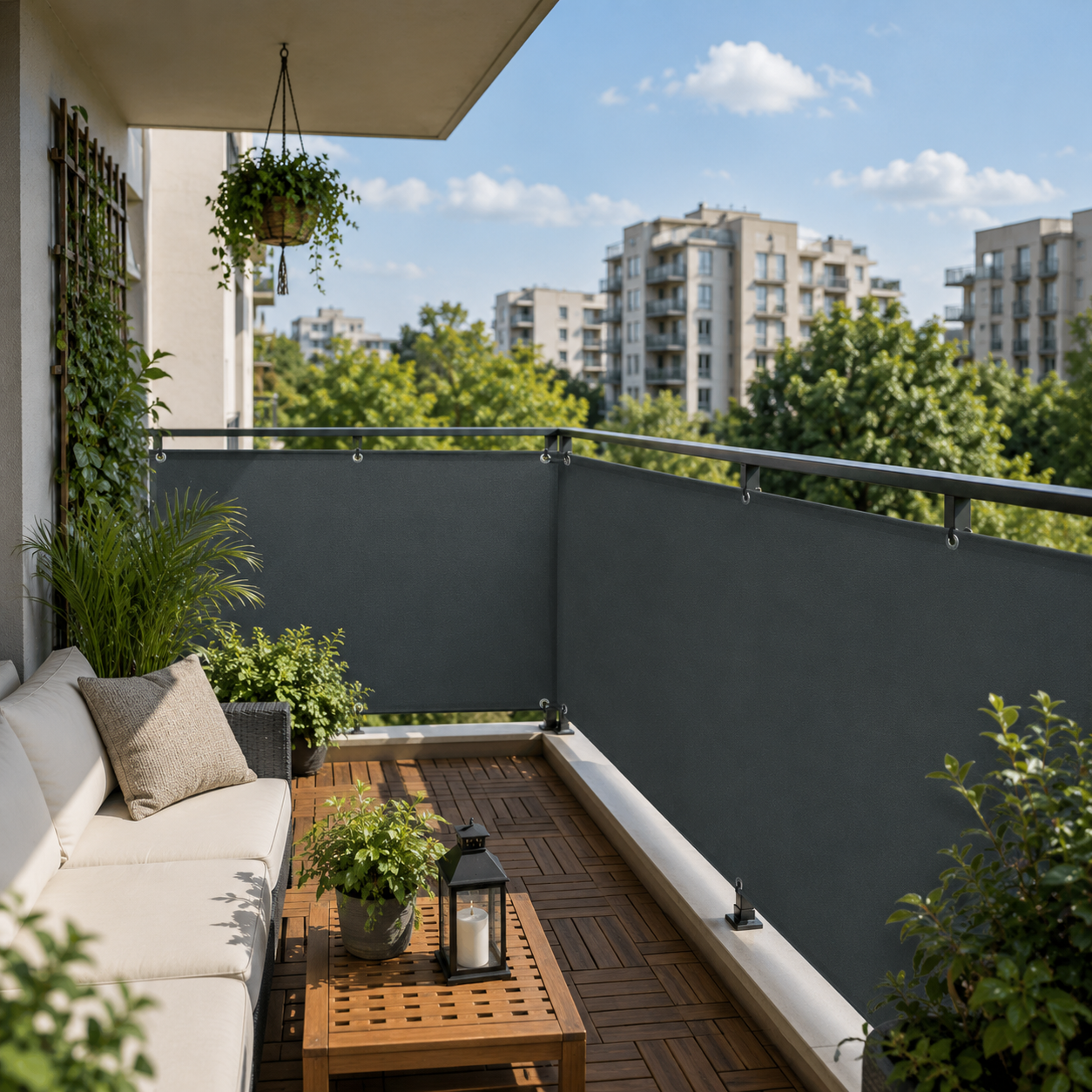 BALCONYHAVEN – Sichtschutz für Mehr Privatsphäre auf Balkon und Terrasse