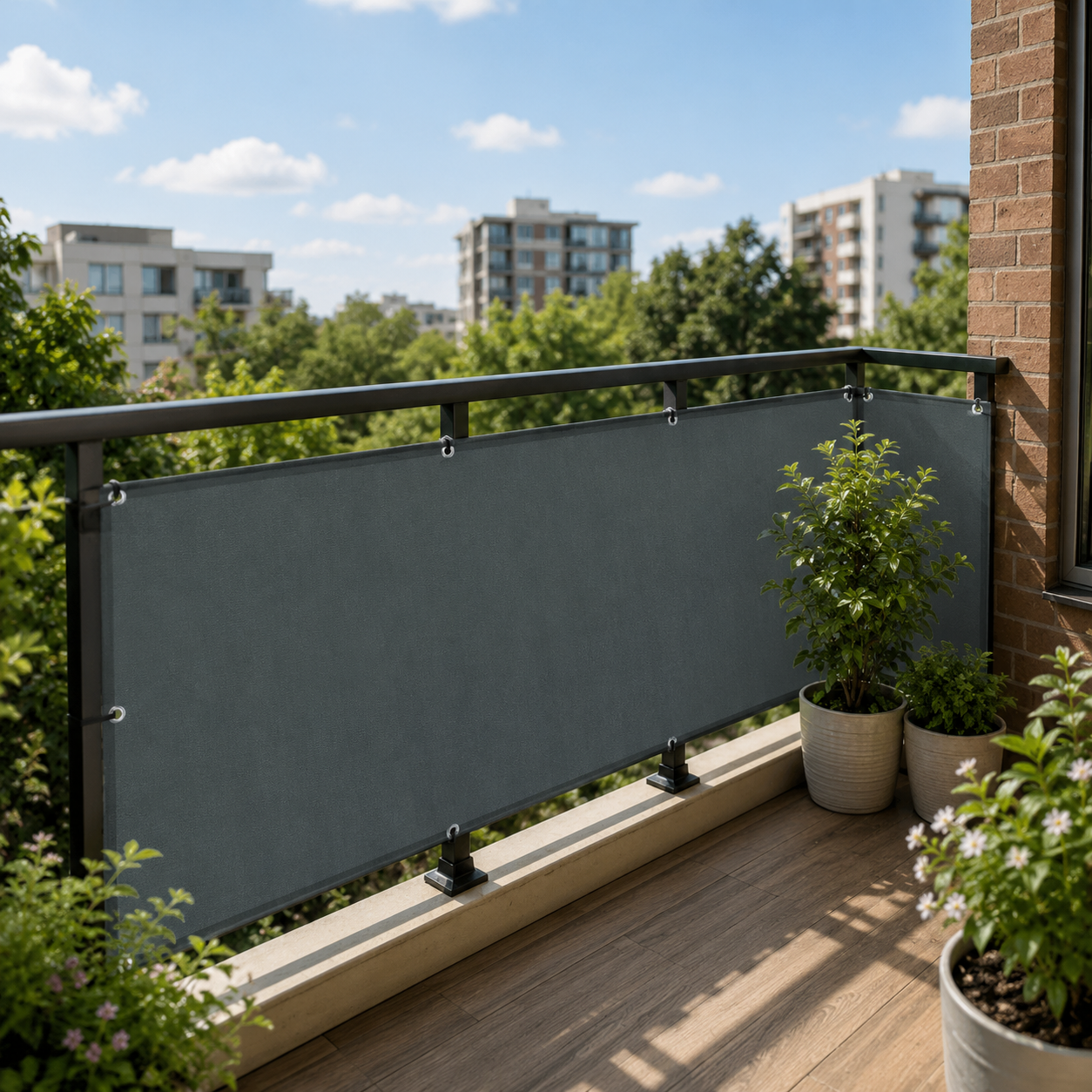 BALCONYHAVEN – Sichtschutz für Mehr Privatsphäre auf Balkon und Terrasse