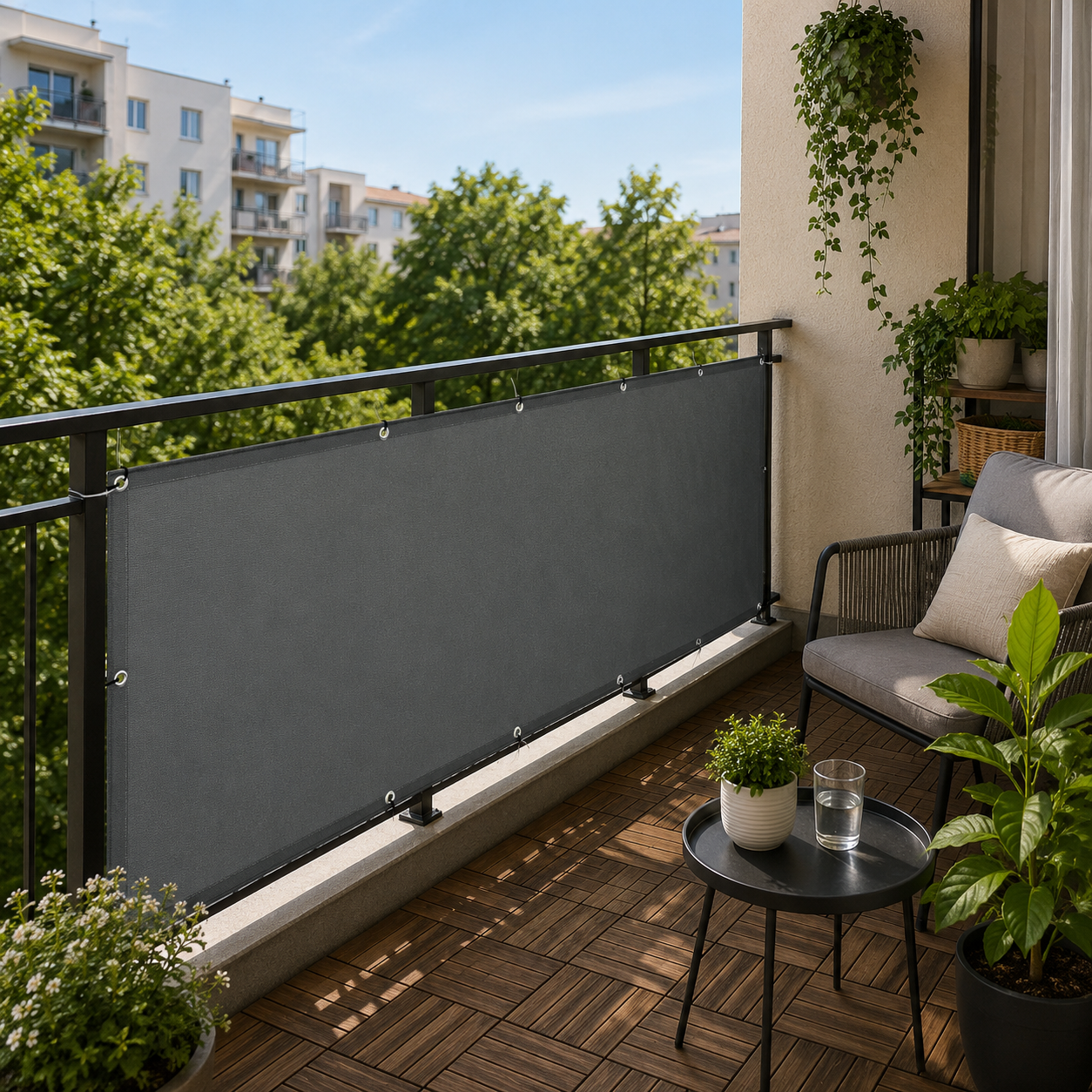 BALCONYHAVEN – Sichtschutz für Mehr Privatsphäre auf Balkon und Terrasse