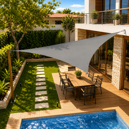 OUTDORIA – UV-protective sunshade sail for terrace, yard & garden