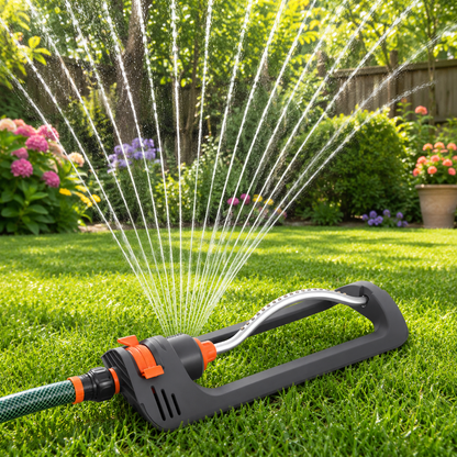 IRRIGORA – Garden sprinkler with 4 spray modes for optimal plant care