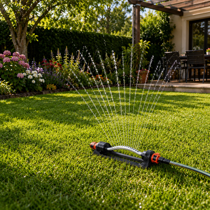 IRRIGORA – Garden sprinkler with 4 spray modes for optimal plant care