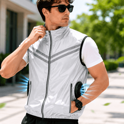 AIRVENTA – Chaleco refrescante con ventilador para comodidad agradable en verano
